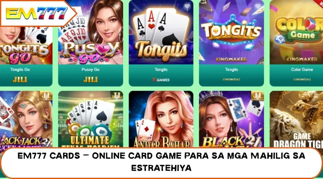 EM777 Cards – Online Card Games For Strategy Lovers