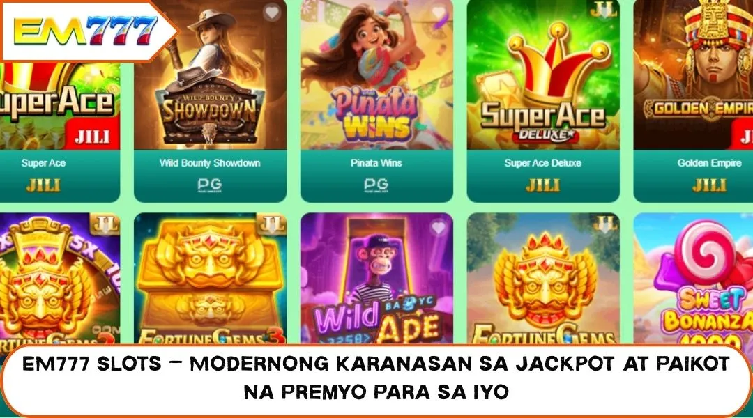 EM777 Slots – Modern Jackpot Spinning Experience For You