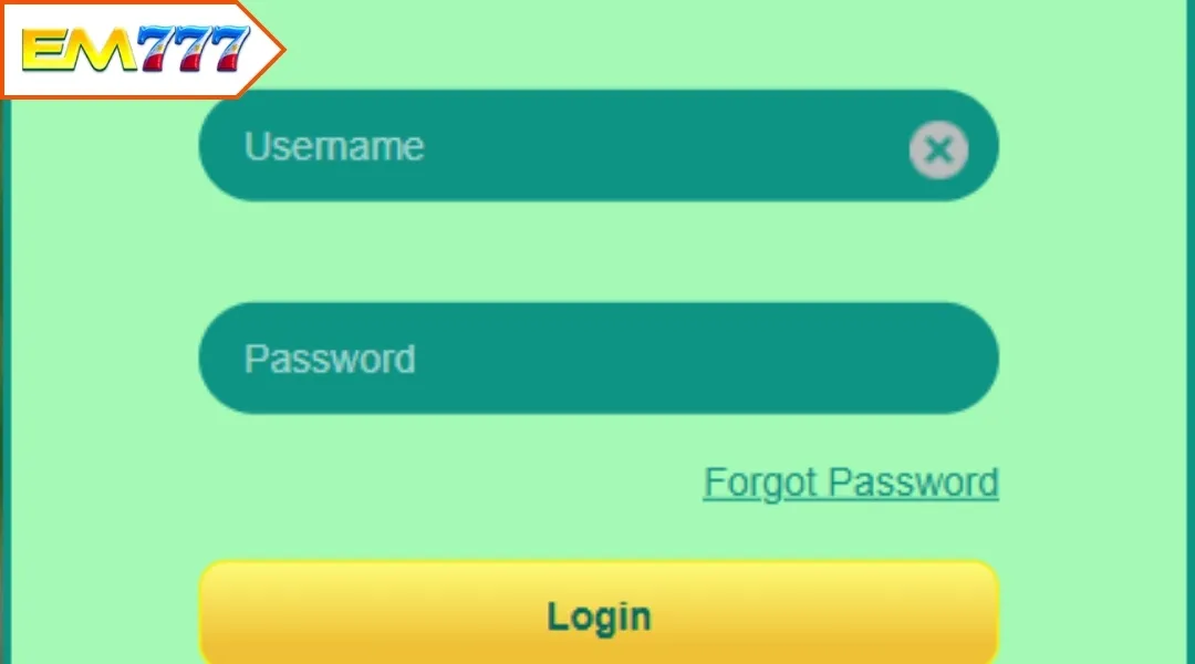 EM777 Login with just 3 operations