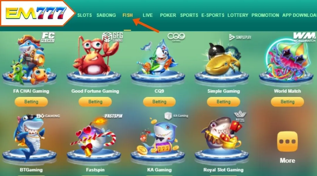 Guide to steps to participate in EM777 Fishing extremely simply